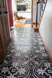 Naturally, you'll need to move all the furniture out of the. Faux Cement Tile Painted Floors Painting Tile Diy Painted Floors Diy Flooring