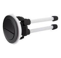 Kerrick Toilet Flush Button - Matte Black