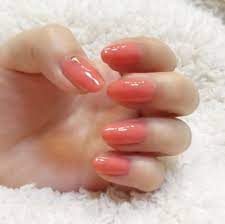 可愛 甜美 好感度高 哈密瓜色 指彩 nail polish art nail polish nails