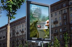 Billboards Urban Mock Up In Product Mockups On Yellow Images Creative Store