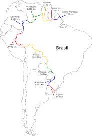 A fronteira com o brasil segue fechada. Fronteiras Do Brasil Mapas Historia Tratados Geografia Infoescola