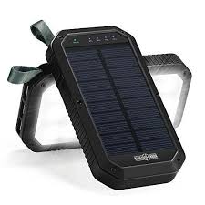 Ready Hour Wireless Solar Powerbank Charger Led Light Solar Battery Charger Camping Accessories Solar Battery