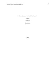 Though, it is limited, it is 'her' domain: Poem Tutorial Kitchenette Building Krista Ammons Tutorial Kitchenette Building Kitchenette Building Gwendolyn Brooks The Title Kitchenette Building Course Hero