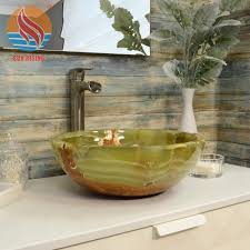 green onyx sinks,marble vessel sinks