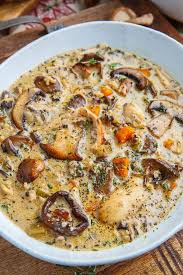 Creamy Mushroom Chicken And Wild Rice Soup Recipe Recipes Healthy Soup Recipes Soup Recipes