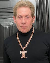 Skip Bayless showing off his Death Row chain that was gifted 2 him by Snoop  Dogg