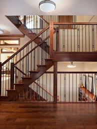 Staircase Railing The Types And Usage Home Considerations Stair Railing Design Craftsman Staircase Interior Stairs