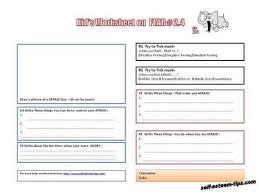 Generic formulations & therapist resources. Free Printable Kid Worksheets On Feelings Bui