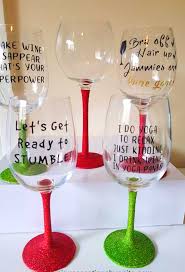 They are not too formal, lots of fun and really simple. Custom Made Glitter Wine Glasses Using Cricut Unique Creations By Anita