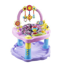 Exersaucer Double Fun Pink Bumbly Baby Car Seats Baby Exersaucer Baby Toddler Toys