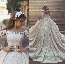 Cheap Wedding Dresses Buy Quality Weddings Events Directly From China Suppliers Vestido De Noiva Applique Wedding Dress Sleeved Wedding Sheer Wedding Dress