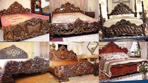 Modern bed designs are crafted with sturdy materials that can often stand. Latest Wooden Bed Ideas For Home Classy Traditional Wooden Bed Designs 2020 Wooden Furniture Youtube