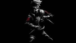 Naruto team 7 digital wallpaper, naruto shippuuden, masashi kishimoto. Kakashi Black And White Wallpaper