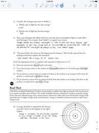 Light energy worksheet answers the first worksheet in chapter 5 1 5 0 is an example of a typical worksheet except it has answers and. Sam Schoderbek Chemistry Electron Energy And Light Pogil