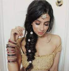 54 Ideas For Hairstyles Indian Party Indian Hairstyles Bridal Hairdo Indian Bridal Hairstyles