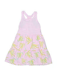 Wonder Nation Dress Pink Stripes Skirts Dresses Used Size 3toddler In 2020 Girls Blue Dress Girls Pink Dress 3t Dress