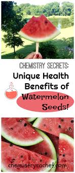 It's also low in calories. Chemistry Secrets Unique Health Benefits Of Watermelon Seeds
