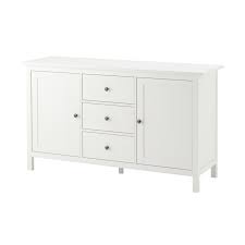 Hemnes Sideboard White Stain 61 3 4x34 5 8 Ikea White Sideboard Sideboard Decor Dining Room Sideboard Storage