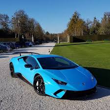 Lamborghini Huracan Performante Black And Blue Blue Skies Blue Performante Lamborghini Huracan Dream Cars Lamborghini Blue Lamborghini Sports Cars Lamborghini