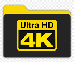 Racing logo images stock photos vectors shutterstock. 4k Video Logo Png 4k Uhd Folder Icon Clipart 3496716 Pikpng