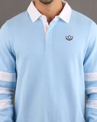 Besides good quality brands, you'll also find plenty of discounts when you shop for men rugby shirt during big sales. Adidas Originals Rugby Shirt Clear Sky 80s Casual Classics
