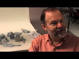 Origami master, Robert Lang, in the making of "Check"