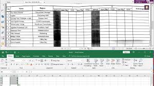 Implementasi rumus trunc pada form absensi karyawan. Aplikasi Absensi Karyawan Excel