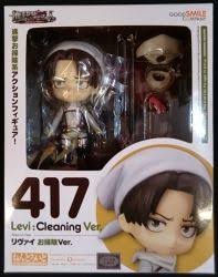グッドスマイルカンパニー ねんどろいど 進撃の巨人 417リヴァイ お掃除ver お掃除 進撃の巨人 巨人