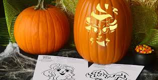 If you don't have a poking tool from a pumpkin carving set, you can use a nail or a thumbtack. Sanderson Sisters Pumpkin Stencils D23
