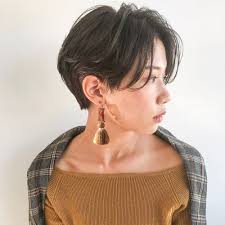 ショートヘアの種類名前流行り大人女子に似合うショートの髪型まる