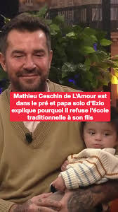 Mathieu Ceschin : Éducation alternative pour son fils Ezio