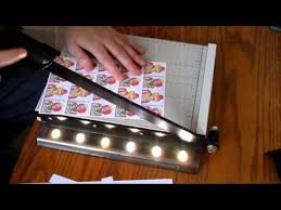 The heat loosens the plastic from the cards. Make A Laminated Business Or Hobby Card Youtube