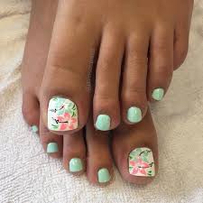 53 Summer Beach Toes Nail Designs For 2019 Koees Blog Summer Toe Nails Beach Toe Nails Pedicure Designs Toenails