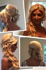 Bridal Updo I Did Off To The Side With Curls Lots Of Volume And Some Clip Ins Hair Styles Wedding Hairstyles For Long Hair Wedding Hairstyles