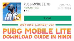 Pubg Mobile Lite Kaise Download Karen Guide In Hindi ह द Fied