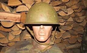 Original-Authentic Relic Soviet Red Army helmet "Ssh 40 "six rivets"  Size-Р2 #1