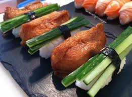 Tofu And Cucumber Nigiri At Cjsushis Www Cjsushis Fr