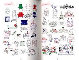 4 color ballpoint pen kawaii illustration book japanese craft book pen illustration cute doodles drawings easy doodles drawings
