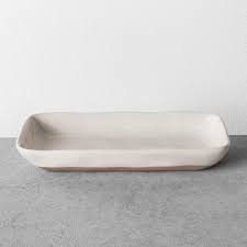 Auxsoul vanity tray, bathroom sink storage tray, ceramic bathtub tray organizer cosmetics holder for tissues, candles, towel, soap, towel plant jewelry (small) $11.99. Hearth Hand With Magnolia Bathroom Tray Cream Ivory Vip Outlet
