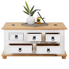 Racism in mexico refers to the social phenomenon in which behaviors of discrimination, hatred, violence, abuse, mistreatment, rejection, contempt, intolerance, superiority. Truhentisch Couchtisch Mexico Mobel Wohnzimmer Tisch Truhe Mexiko Stil 3 Farben Ebay