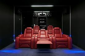 With Our Chair Builder You Can Create A Set Of Custom Theater Chairs That Are Uniquely Yours Like These Home Theater Seating Home Theater Rooms Theater Chairs