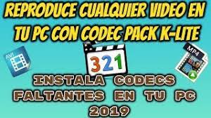 These codec packs are compatible with windows vista/7/8/8.1/10. Reproduce Cualquier Formato Multimedia Con Estos Codecs Codecs Pack Windows 10 K Lite 2019 Youtube