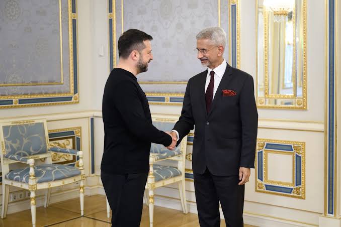 Zelensky Meets Jaishankar, Says Ukraine Grateful For India's Push To End War