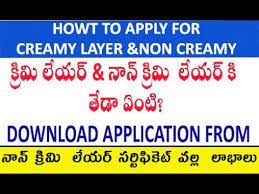 This video contains details about obc creamy layer and obc non creamy layer obc certificate tamil What Is The Creamy Layer And Non Creamy Layer Certificate In Telugu By Manavidya Youtube