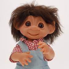 THOMAS DAM (1915- 1989). Stor jøl troll, Denmark, 1979. Toys