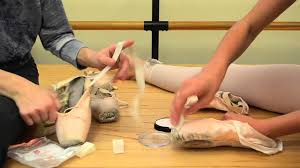 pointe shoes with starblend makeup