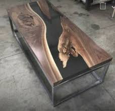 Find Many Great New Used Options And Get The Best Deals For Epoxy Resin Black Table Top 6x3 For Dining T Resin Table Top Live Edge Coffee Table Resin Table