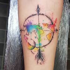 #tattoo #tattoos #watercolor tattoo #watercolor tattoos #tattrx #amanda wachob #xoil #loic #ink #personal #adrian buckmaster #fancy feast #body modification #body positive. 1001 Ideas For A Beautiful Watercolor Tattoo You Can Steal