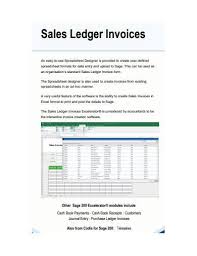 Free 14 Sales Ledger Samples In Pdf Ms Word Excel