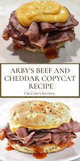 Arbys Beef And Cheddar Copycat Recipe Recipes Copycat Recipes Arbys Beef And Cheddar